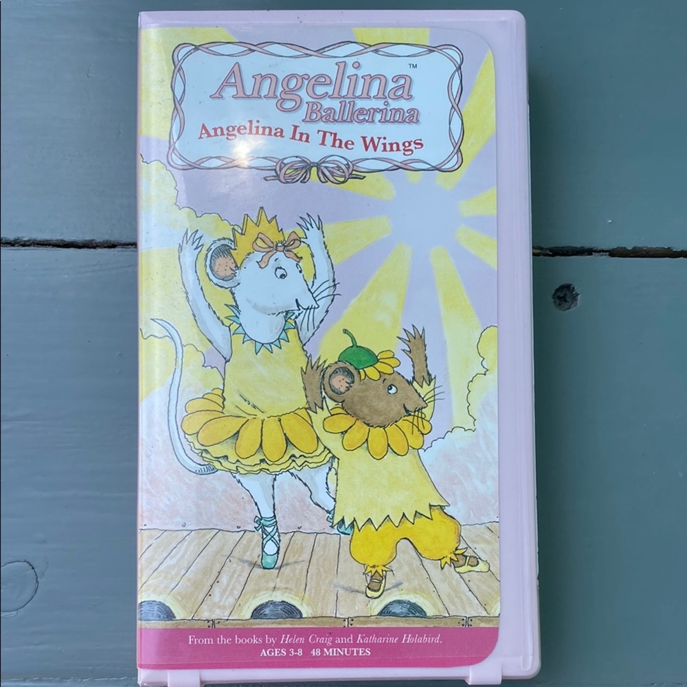 Angelina Ballerina VHS Tape